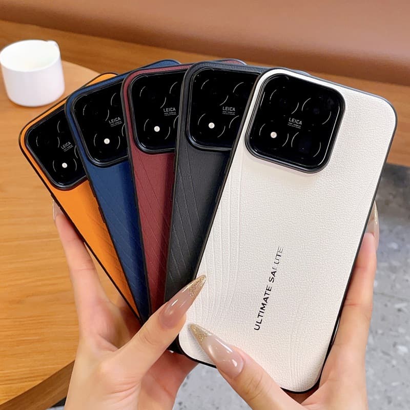 Suitable for Xiaomi 17max mobile phone case, all-inclusive anti-fall new 17T Pro high-end plain leather Xiaomi 17t protective case