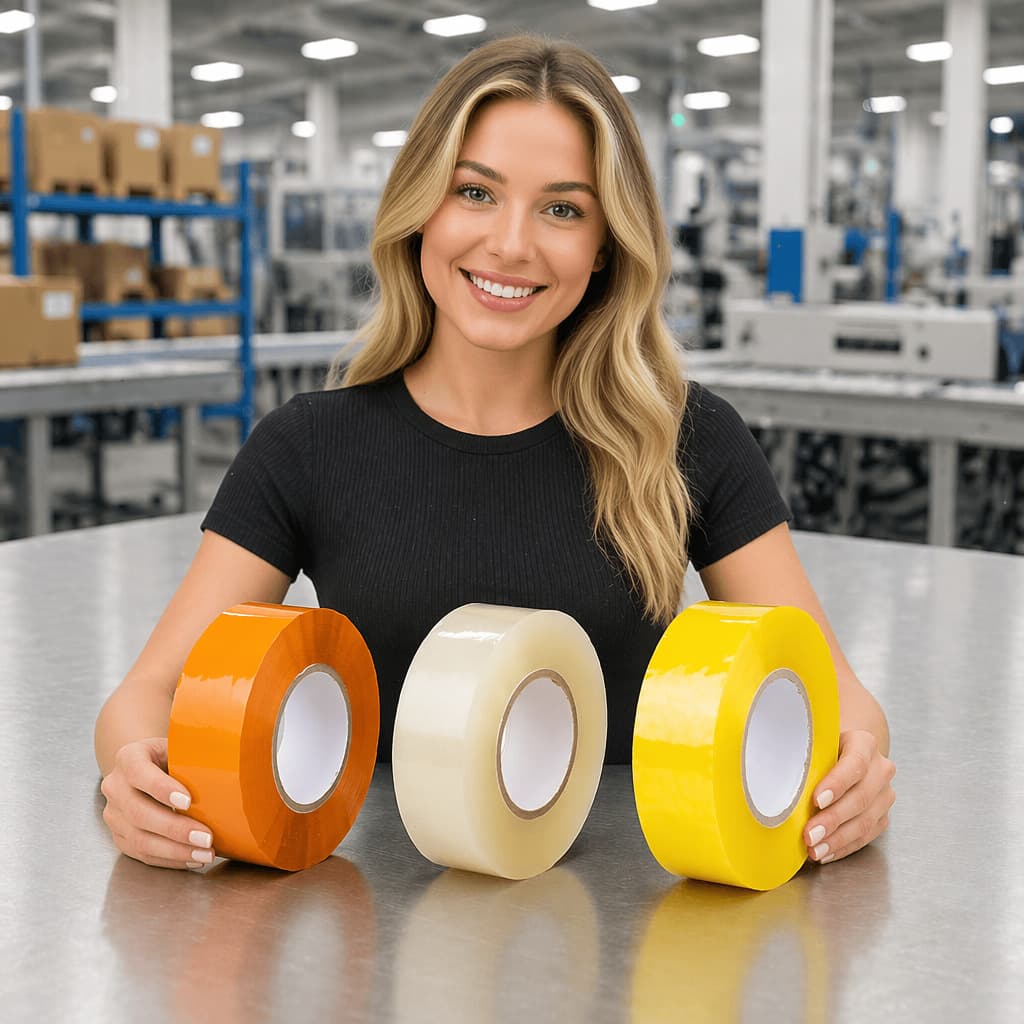 Clear Tape Bulk Wholesale Large Rolls High Adhesion Sealing Tape Packing Tape Closure Tape Custom Logo Carton Tape