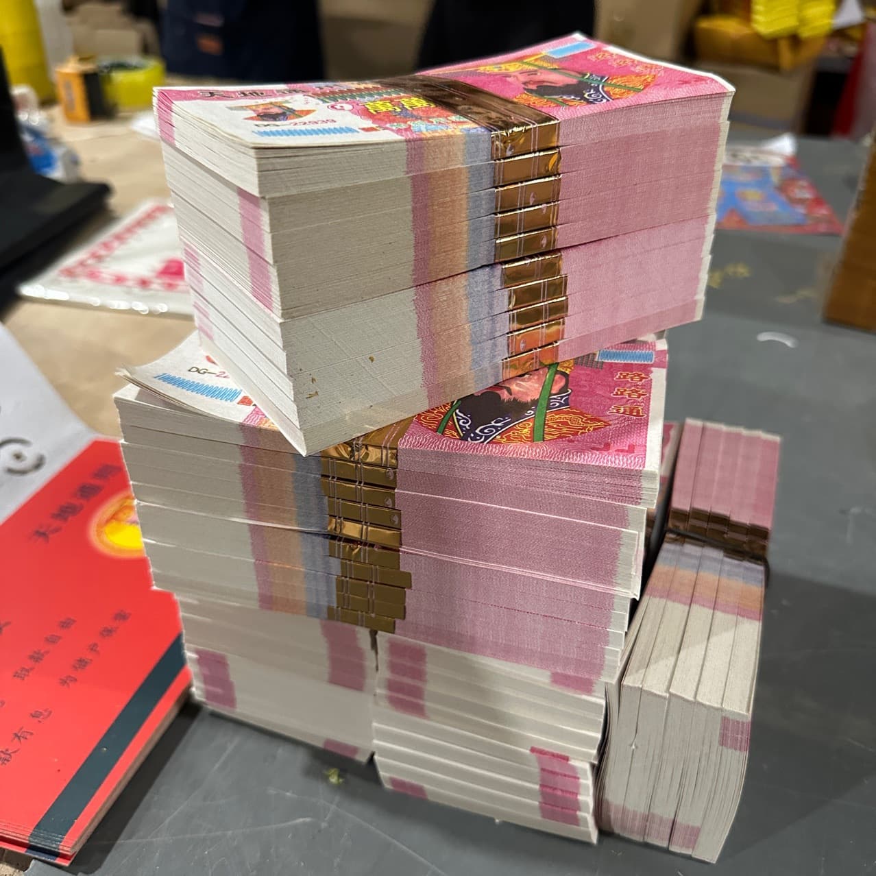 Paper Currency, Joss Paper, Underworld Banknotes Full Collection, Ghost Festival, Winter Clothing Festival, Gold Ingots and Bars Wholesale, 60 Sheets per Bundle