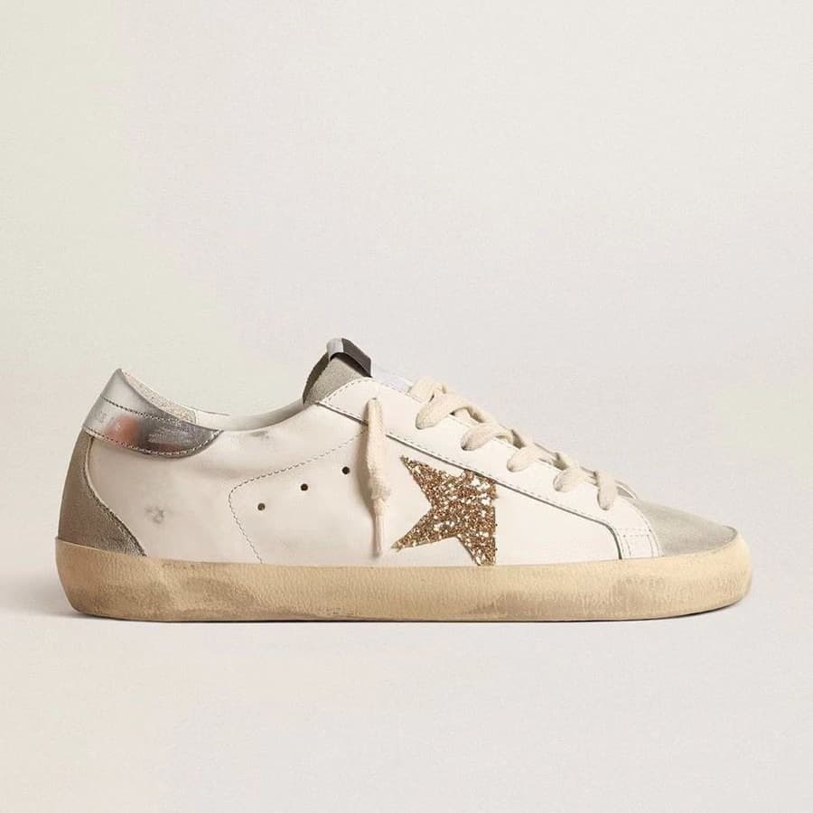 In stock, ships immediately. Korea GG distressed star dirty shoes, women's 2026 foreign trade cross-border domestic height increase, dirty ballstar