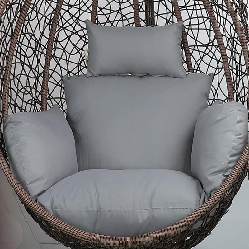 Trendy Bird's Nest Hanging Basket Cushion Single Person Swing Hammock Removable Washable Cushion for Rattan Chair Hanging Chair Thickened