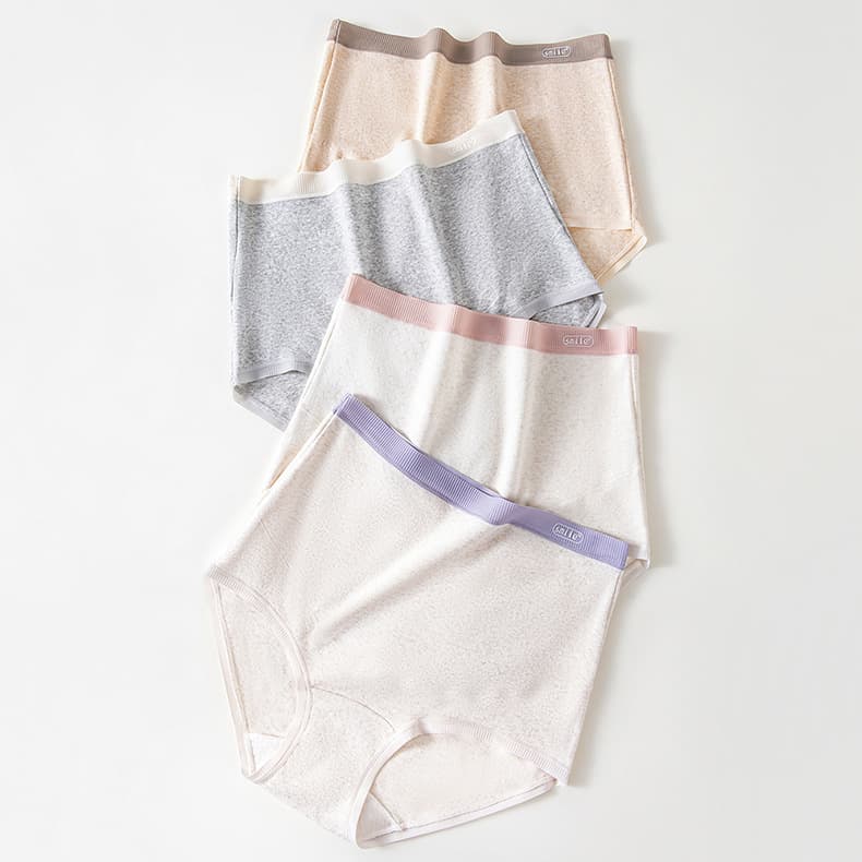 Maternity Underwear for Women, Cotton Antibacterial Crotch, High-Waist Shorts for Early, Mid, Late Pregnancy and Postpartum