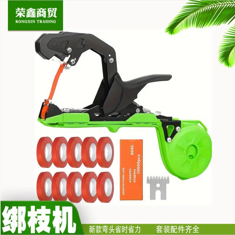 Cross-Border Grape Vine Tying Machine for Grapes, Tomatoes, Kiwi Fruit Trees, Lightweight Manual Tying Device Direct from Manufacturer