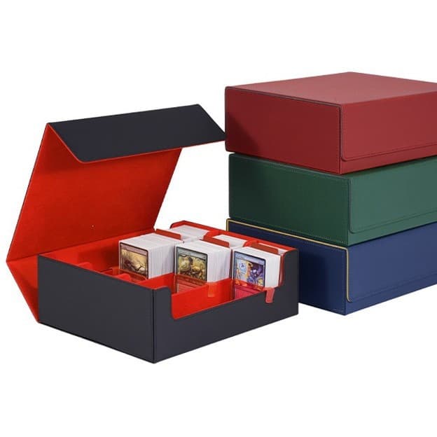 Cross-border hot-selling three-row large-capacity MTG Magic card box PTCG card box Yu-Gi-Oh Pokémon card box wholesale