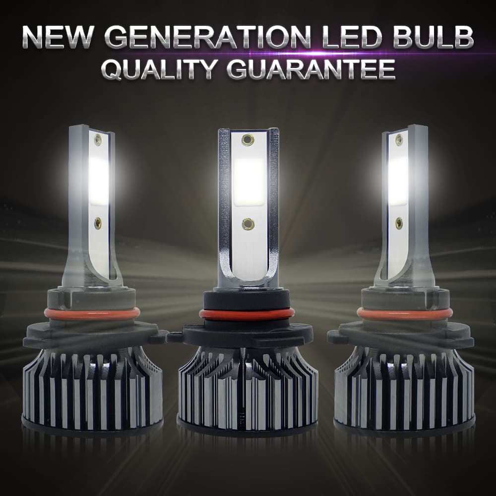 New Cross-border LED Car Headlight P1 Mini Car LED Headlight Universal H4 H7 H11 Front Headlight
