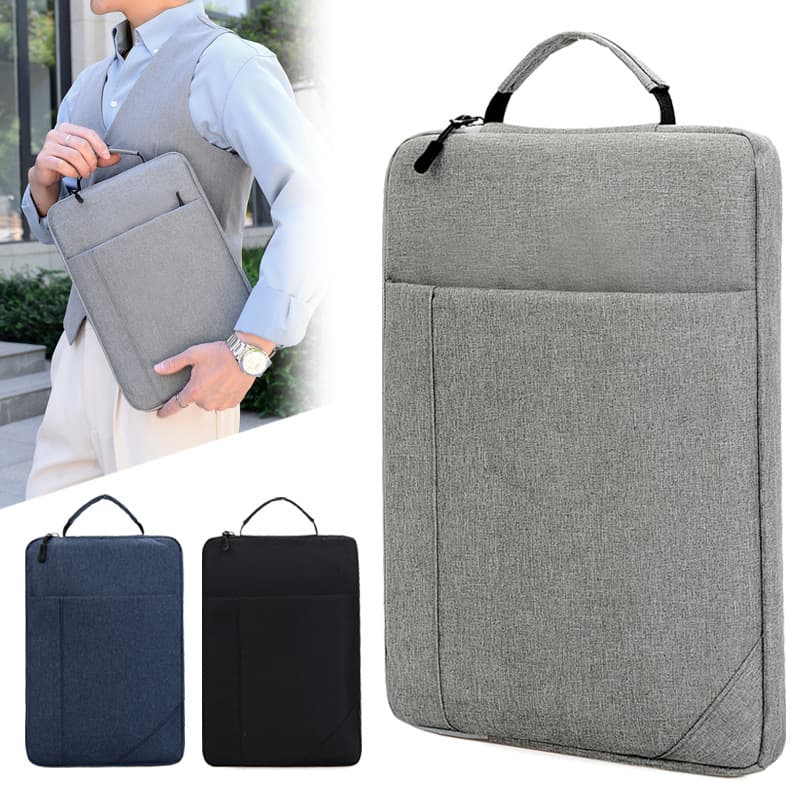New Laptop Sleeve Bag, Flannel Handheld Student Travel Portable Computer Tablet Oxford Cloth Stylish Computer Bag