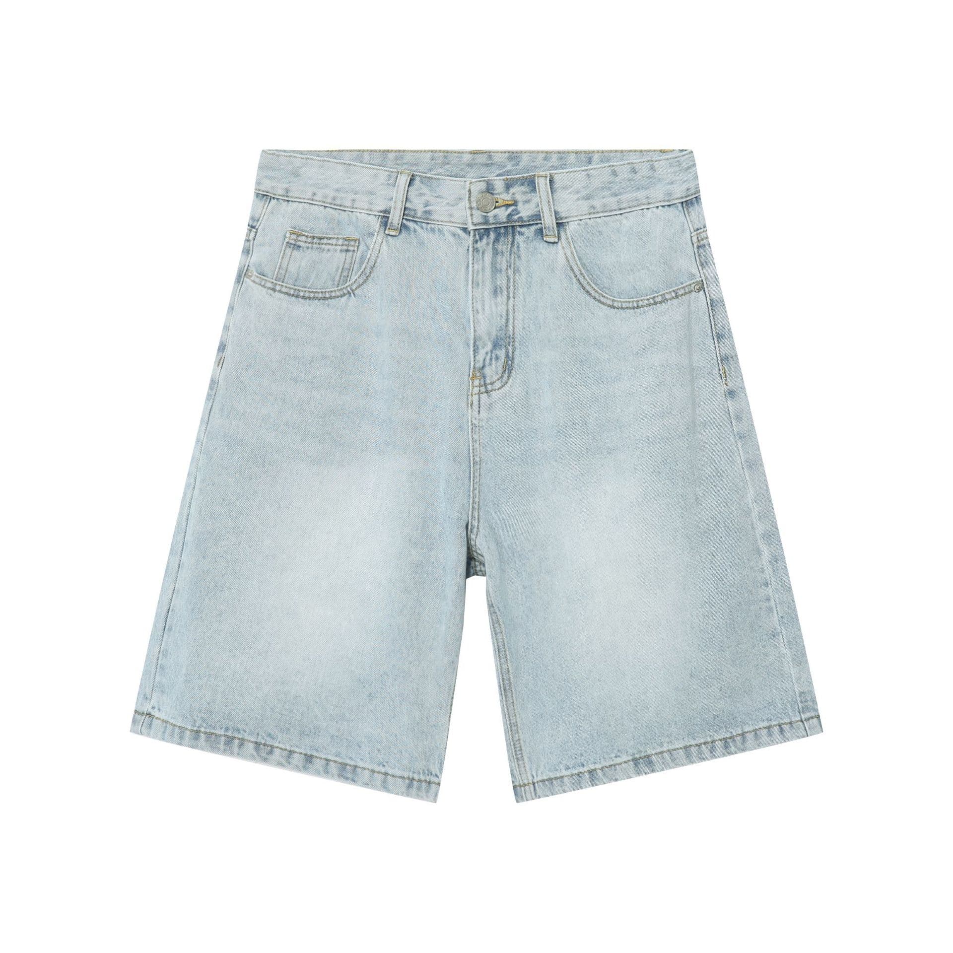 nirben Denim | New Men's Denim Shorts, Summer Trendy Five-Point Loose Fit, Versatile Casual Pants