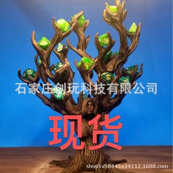 Die rack tree goddess-die tray dice rack tree game accessories goddess dice tray