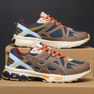 Men's Sneakers Contrast Color Trendy Couple Thick Sole Export Comfort Shoes Men's Shoes Luxury High-End Casual Shoes