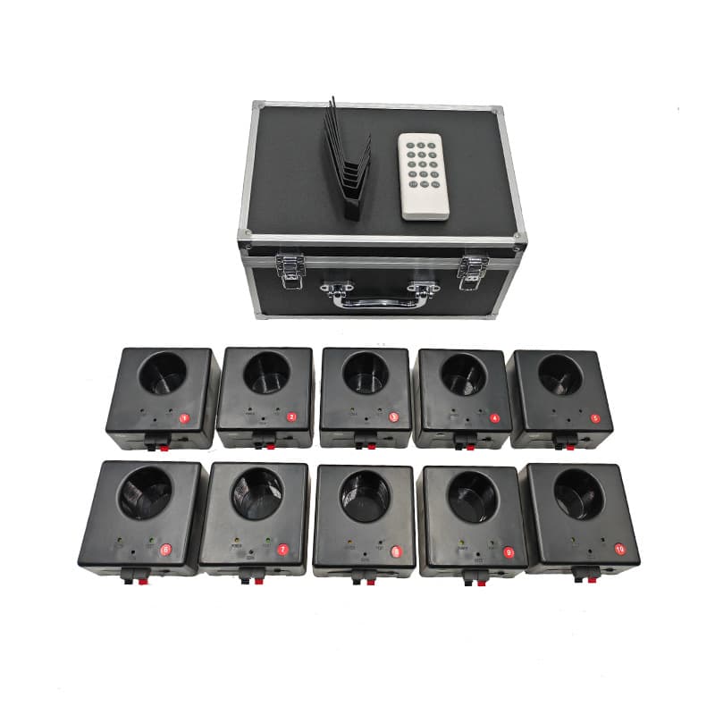 Stage Cold Fireworks Machine Equipment Bar Wedding Performance Prop Starfall Machine New Electronic Spray Flower Machine