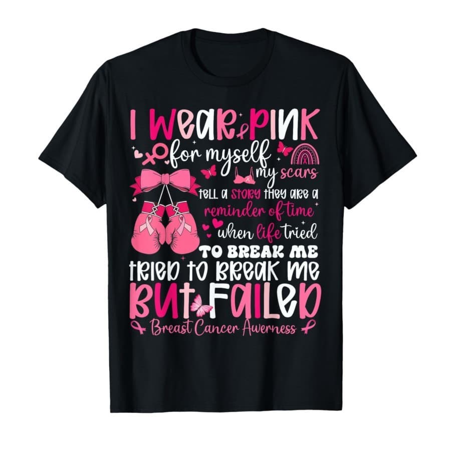 I Dress Myself in Pink But Fail Men's T-Shirt Women's T-Shirt Short