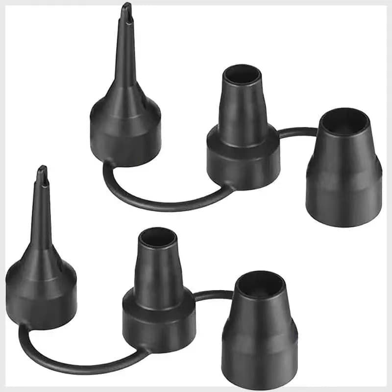 Home Electric Air Pump Nozzle Accessories Three-Layer Nozzle Air Pump Foot Pump Hand Pull Pump