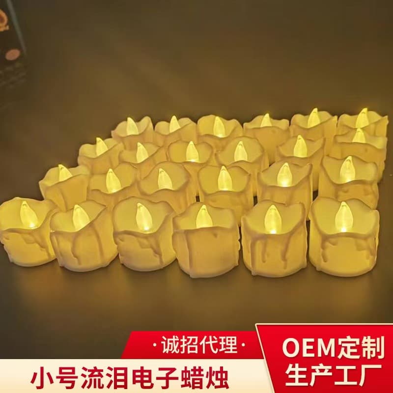 Tears Electronic Candle Tears Chinese Valentine's Day Candlelight Dinner Candle Lamp Holiday Atmosphere