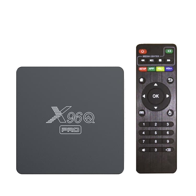 X96Q PRO Android 10.0 TV Box 2G/16G 4K HD Smart Media Player