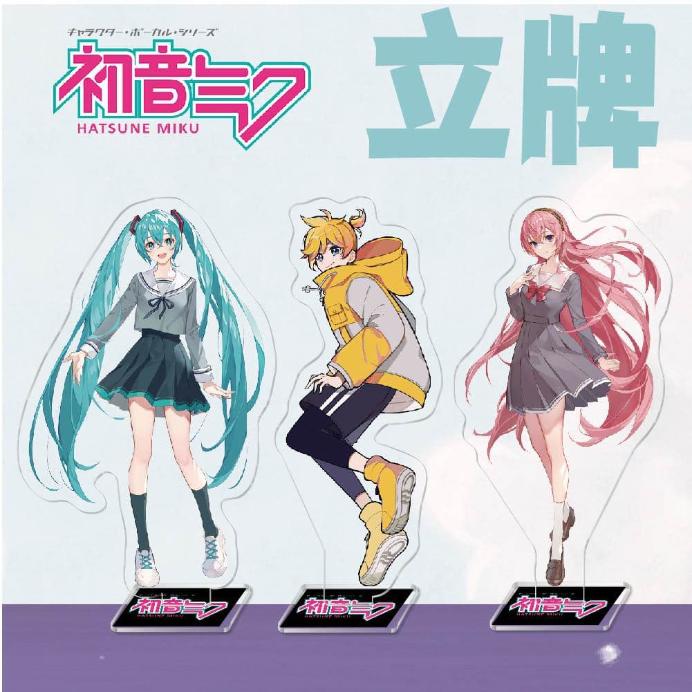 Animation Game Surrounding Hatonic Future Miku Acrylic Decorative Ornaments Creative Gift Small Jewelry