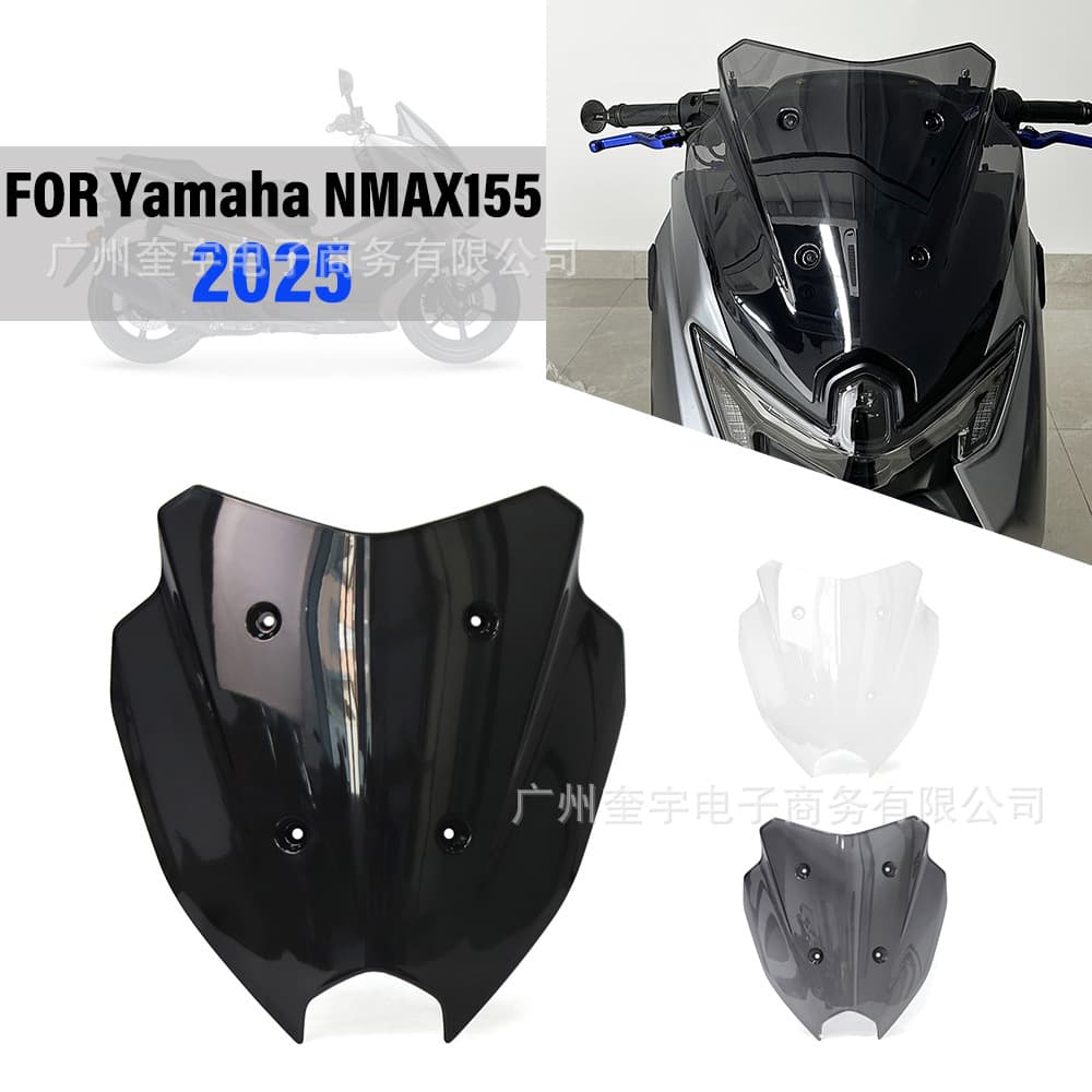 For YAMAHA Nmax155 2025 Model Modified Windshield Front Wind Deflector V3