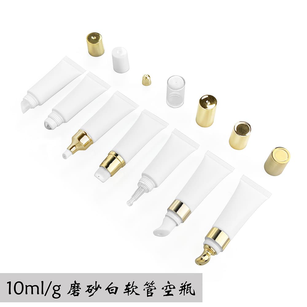 10ml30ml frosted matte cosmetics PE tube essential oil lotion eye cream lipstick lip gloss repackaged empty bottle packaging material