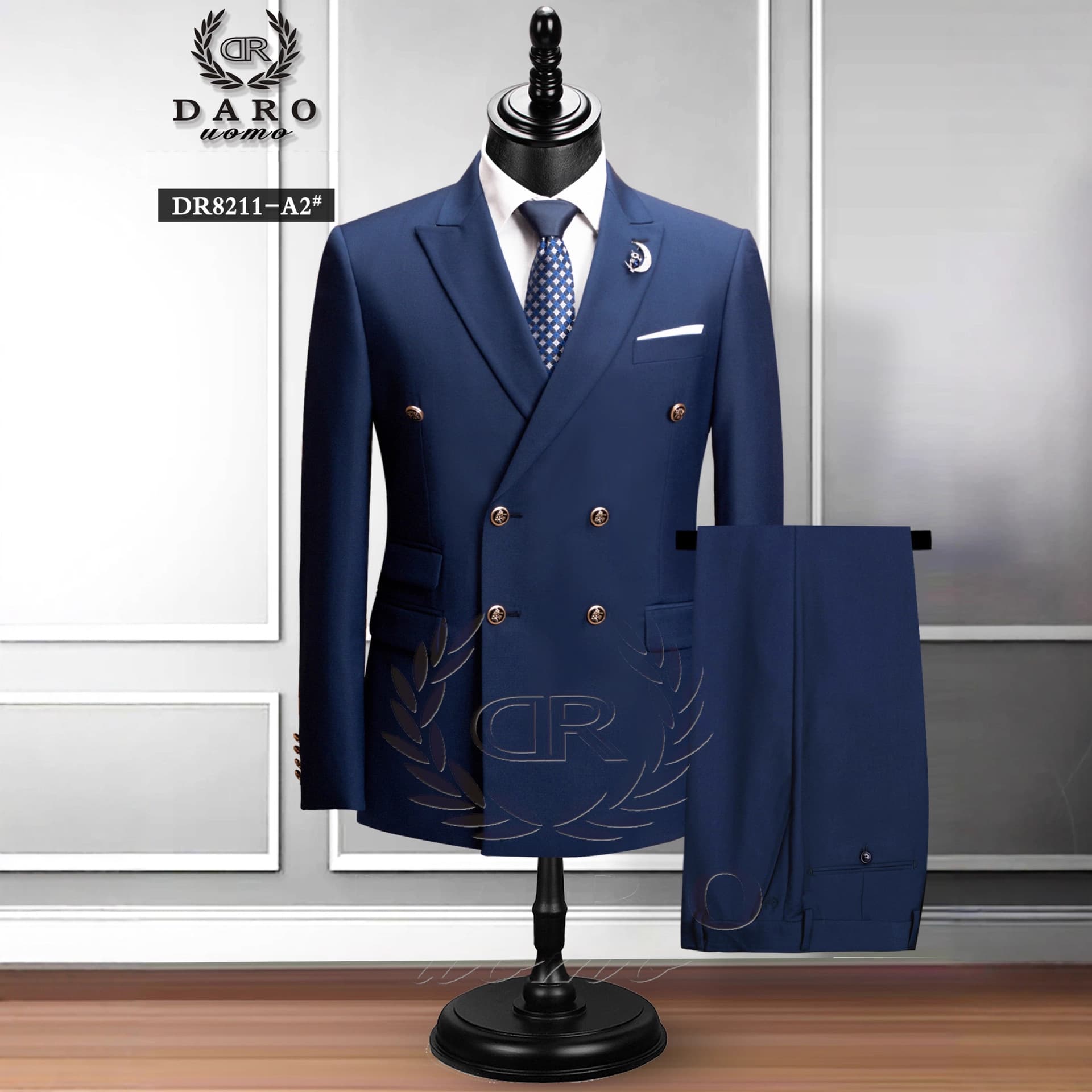【Cross-Border Bestseller】Daro Multi-Color Suit and Dress Men's Suit and Dress Two-Piece Set 8211