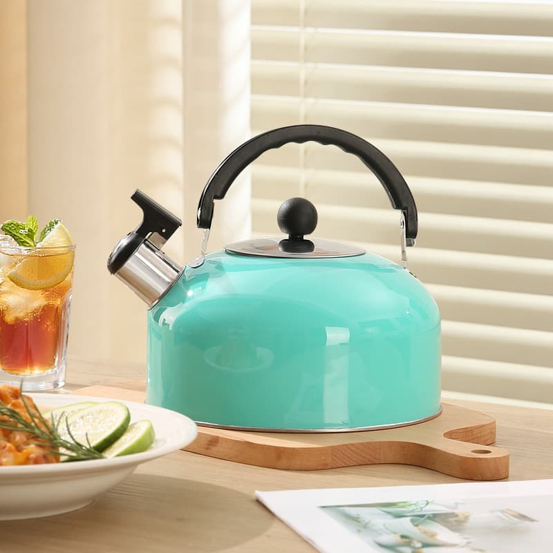 Stainless Steel Sound-Making Semi-Spherical Large Capacity Whistling Kettle Flat Bottom Universal For Induction Cooker