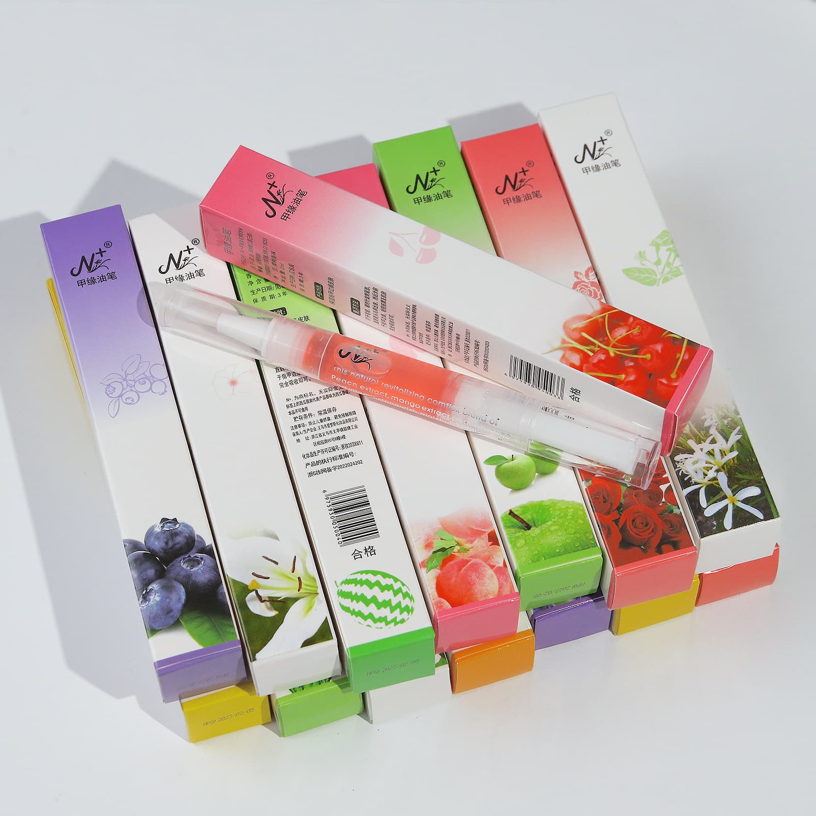 Trendy Nail Cuticle Oil Pen 15 Colors Moisturizing Skin Anti-Hangnail Nail Care Oil Nail Art Tool Wholesale