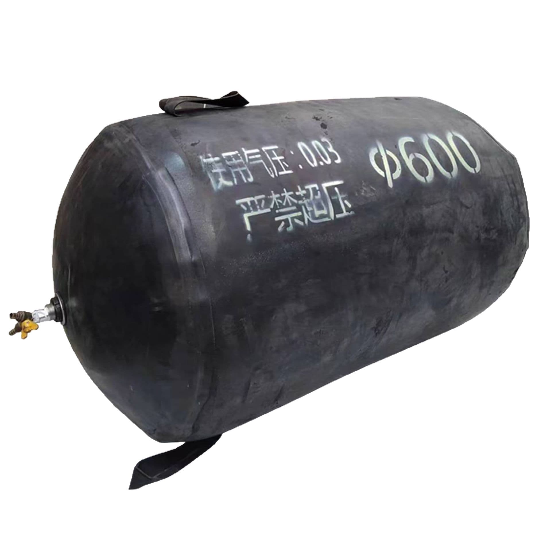 Three-Layer Reinforced Rubber Airbag for Pipeline Water Tightness Test, A-Grade Water Blocking for Municipal Engineering, Inflatable Type