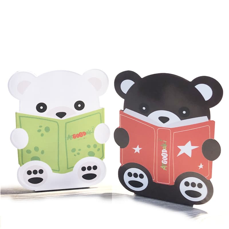 Cartoon Bookend Large Book Clip Book Support Book Stopper for Students Desktop Storage Baffle Table Book Stand