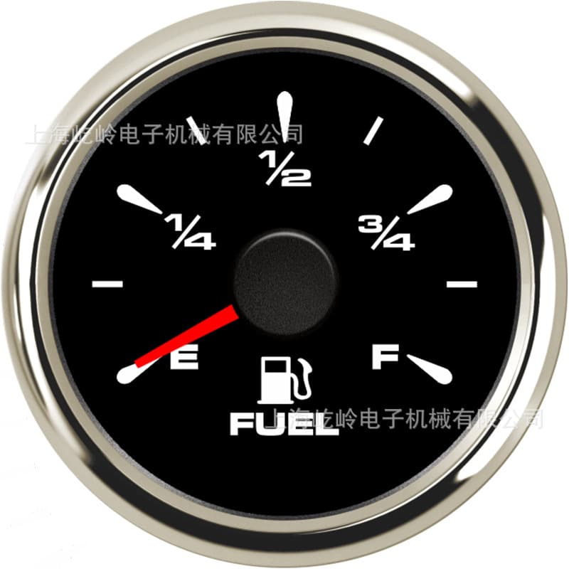 52mm Car Truck Speedboat Yacht Fuel Level Gauge Fuel Gauge Signal Adjustable Instrument