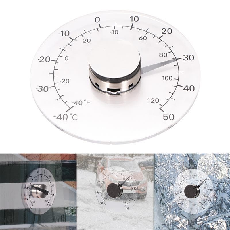 Outdoor thermometer, waterproof adhesive for doors and windows, outdoor temperature measuring instrument