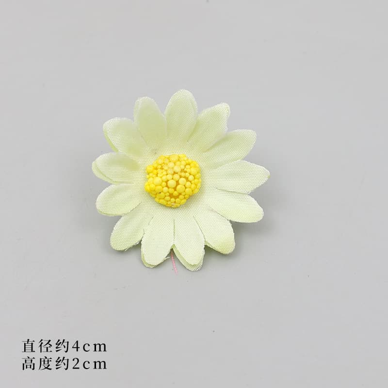 Artificial Daisy Flower Heads Fake Flowers for Home Coffee Table Dining Table Decoration Silk Flower Vine Heads Accessories