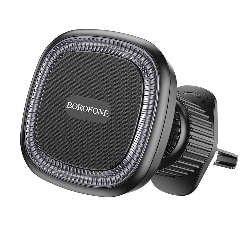 BOROFONE Car Phone Mount Magnetic Wireless Fast Charging Air Vent Clip Anti-Shake Fixed Support BH96