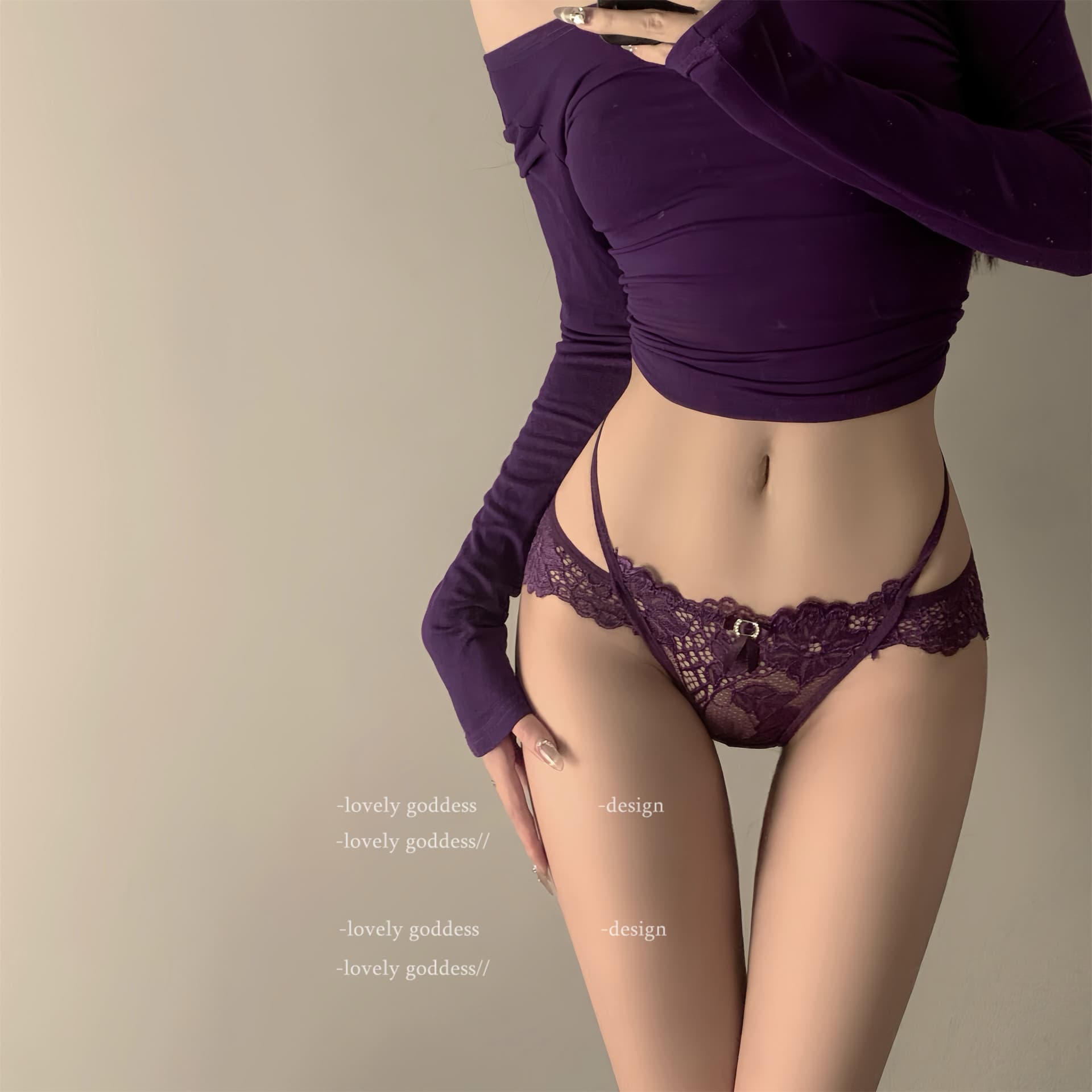 Sexy see-through lace panties women's pure lust briefs low waist thin strap thong hot sexy panties n33