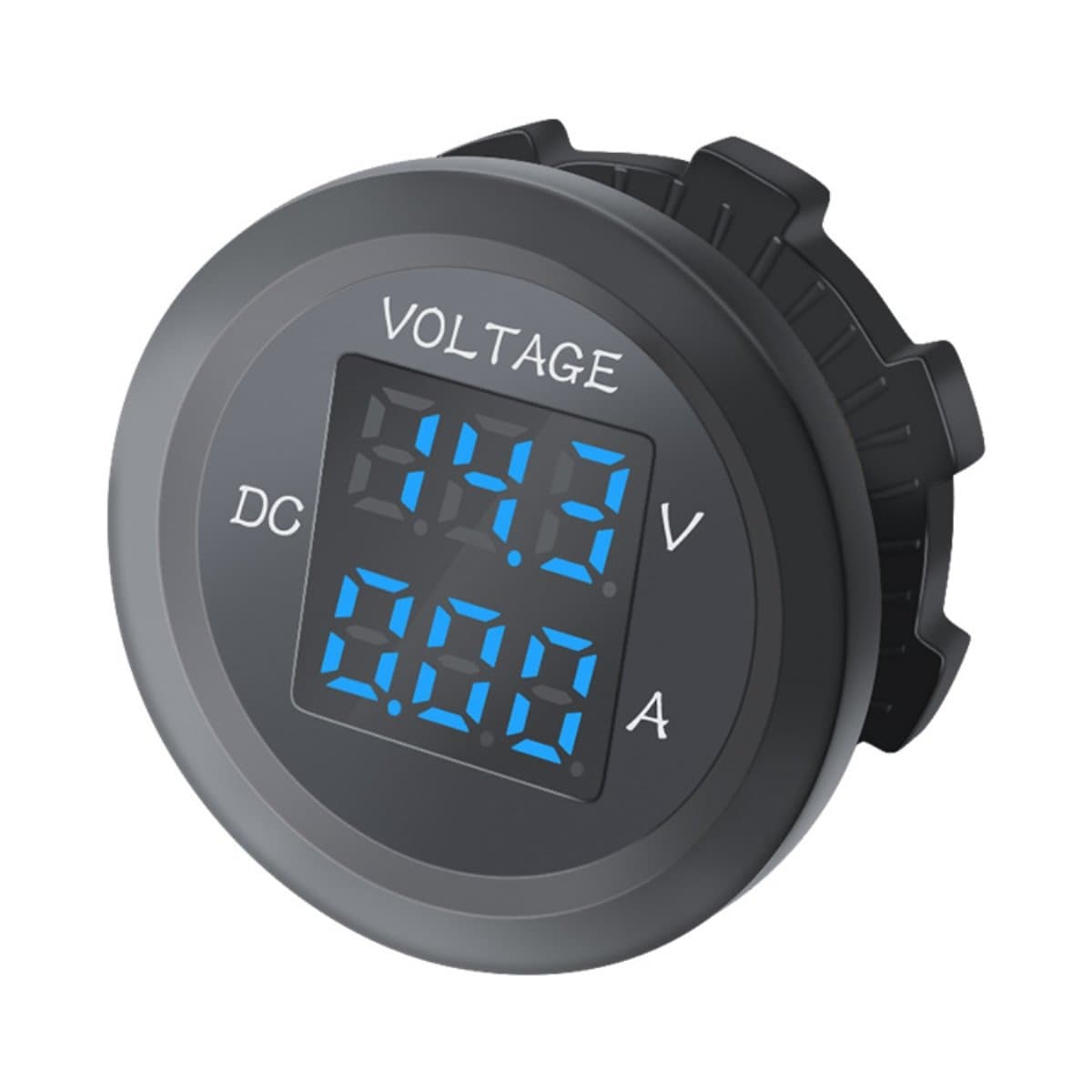 New car modified voltage and ammeter three-digit display dual display meter 12-24V voltage test
