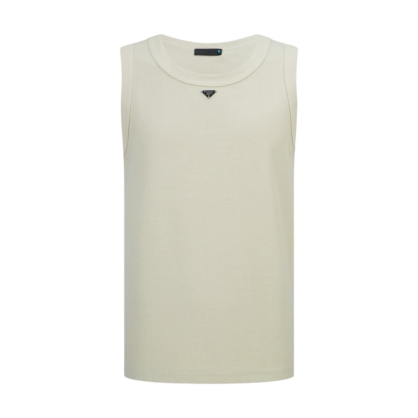 Du Home Version 26SS New P Home Pu Home Triangle Iron Label Waffle Knit Short Sleeve Vest Men Summer Sports Casual