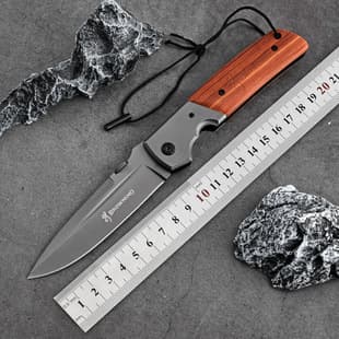 Cross-Border Hot Selling Outdoor Camping Portable Folding Knife High Hardness Survival Knife Outdoor Tactical Knife