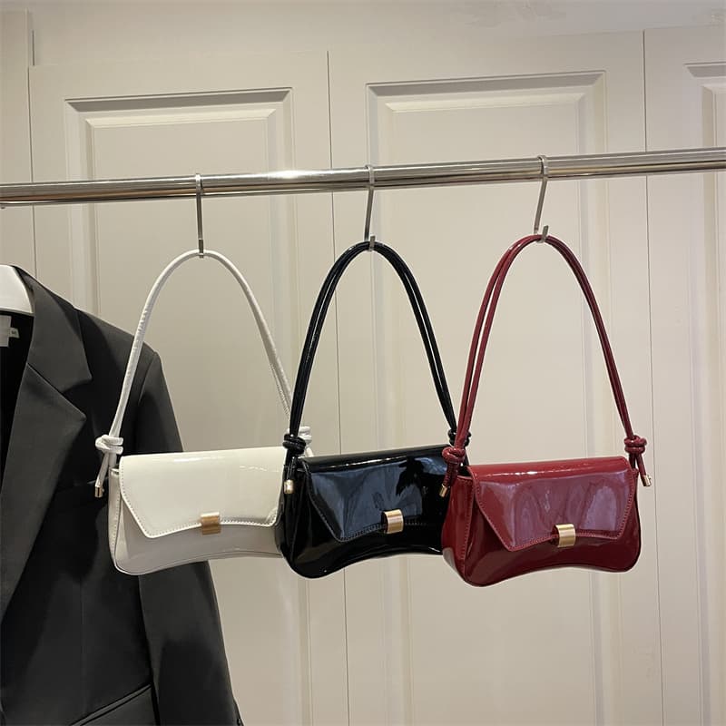 2026 New Women's Fashion Commute Versatile Shoulder Bag, Textured Crossbody Baguette Bag, Underarm Bag for Women