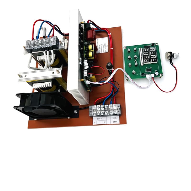 Adjustable Power Ultrasound Cleaner Power Board Machine Timing Ultrasonic Generator Power Industrial Use 28khz-40khz Frequency
