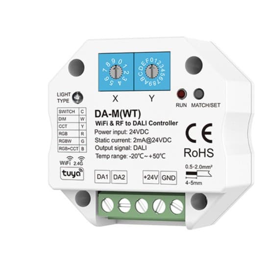 DALI bus power supply. DALI signal conversion. DALI triac dimming. DALI 0-10V dimmer