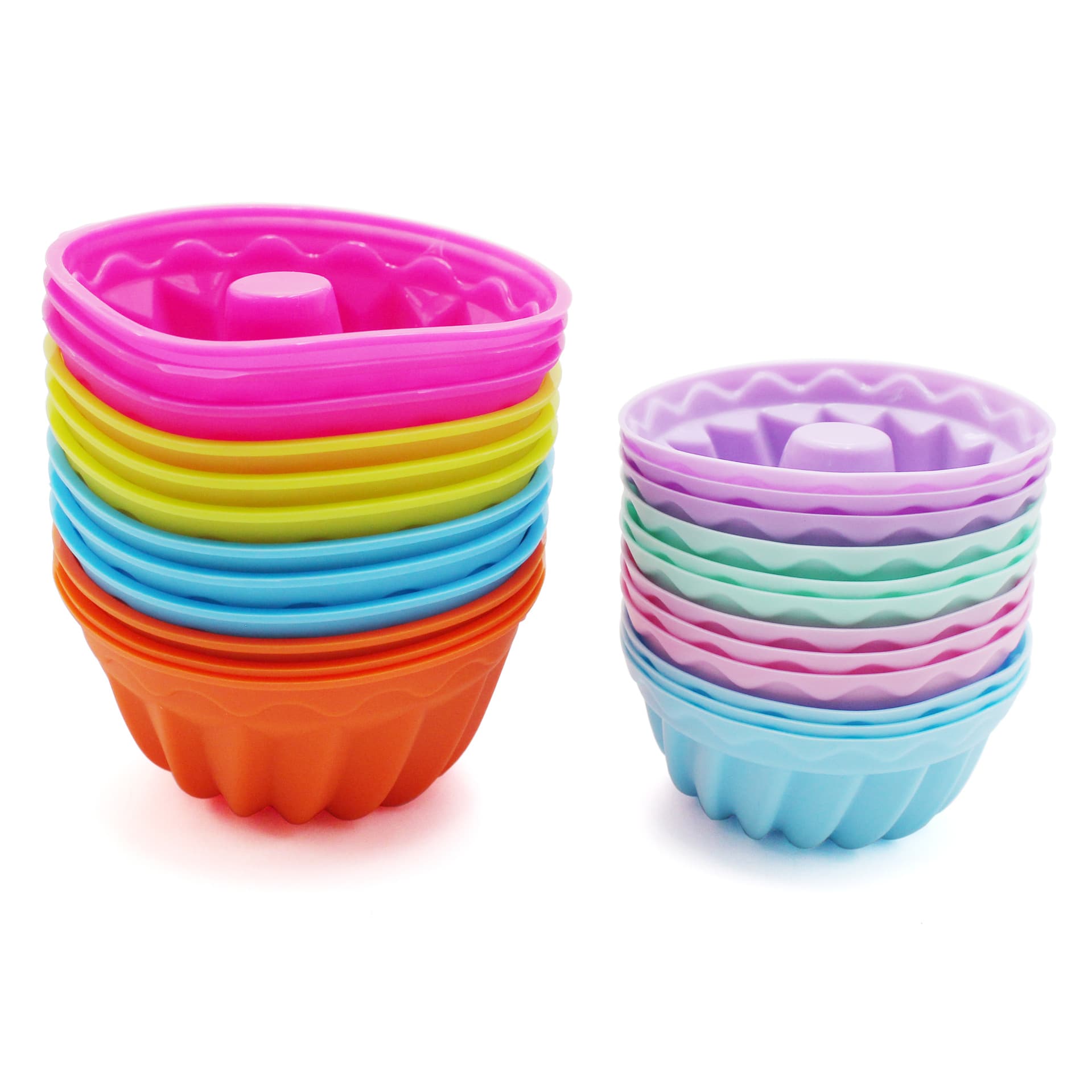 Amazon Silicone Muffin Cups 12-Pack Silicone Baking Cups Muffin Cups Cupcake Donut Pumpkin Cups