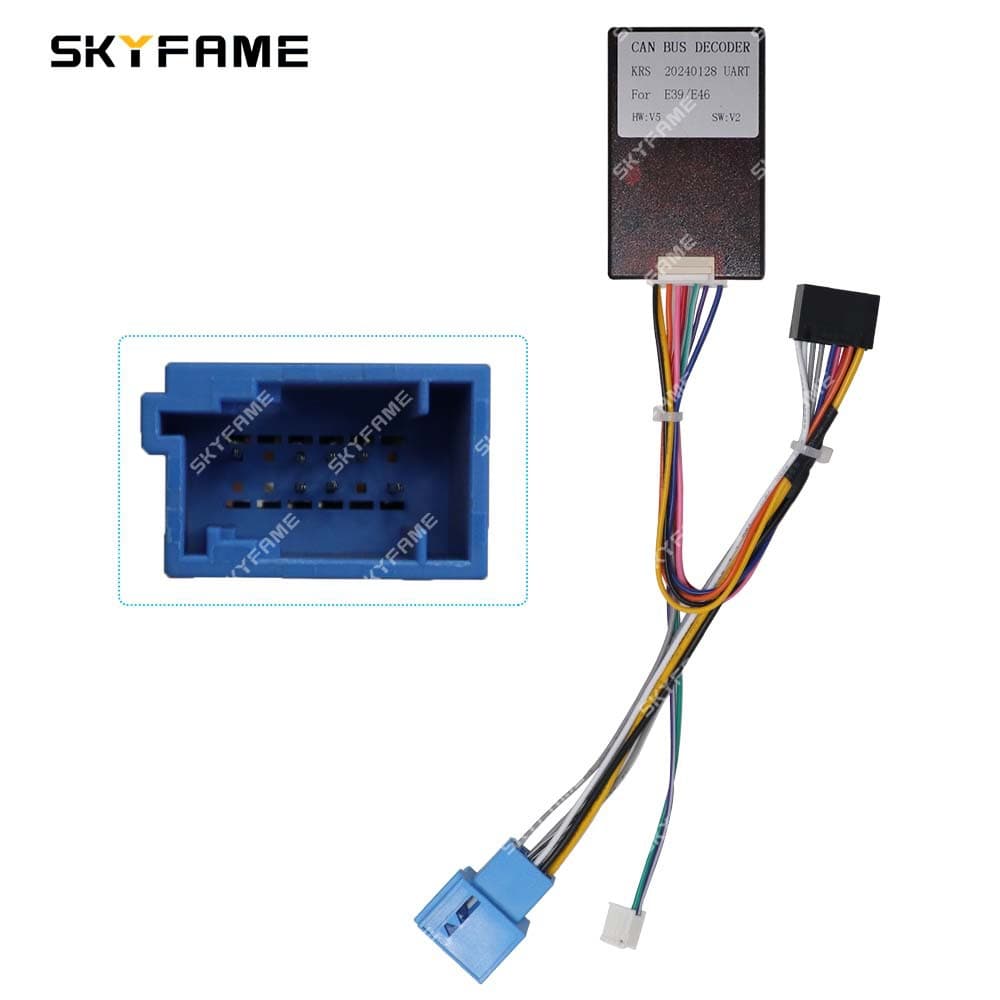 Compatible with 01-06 BMW E53 X5 Top Spec No Long Wire Power Cable Harness Kit