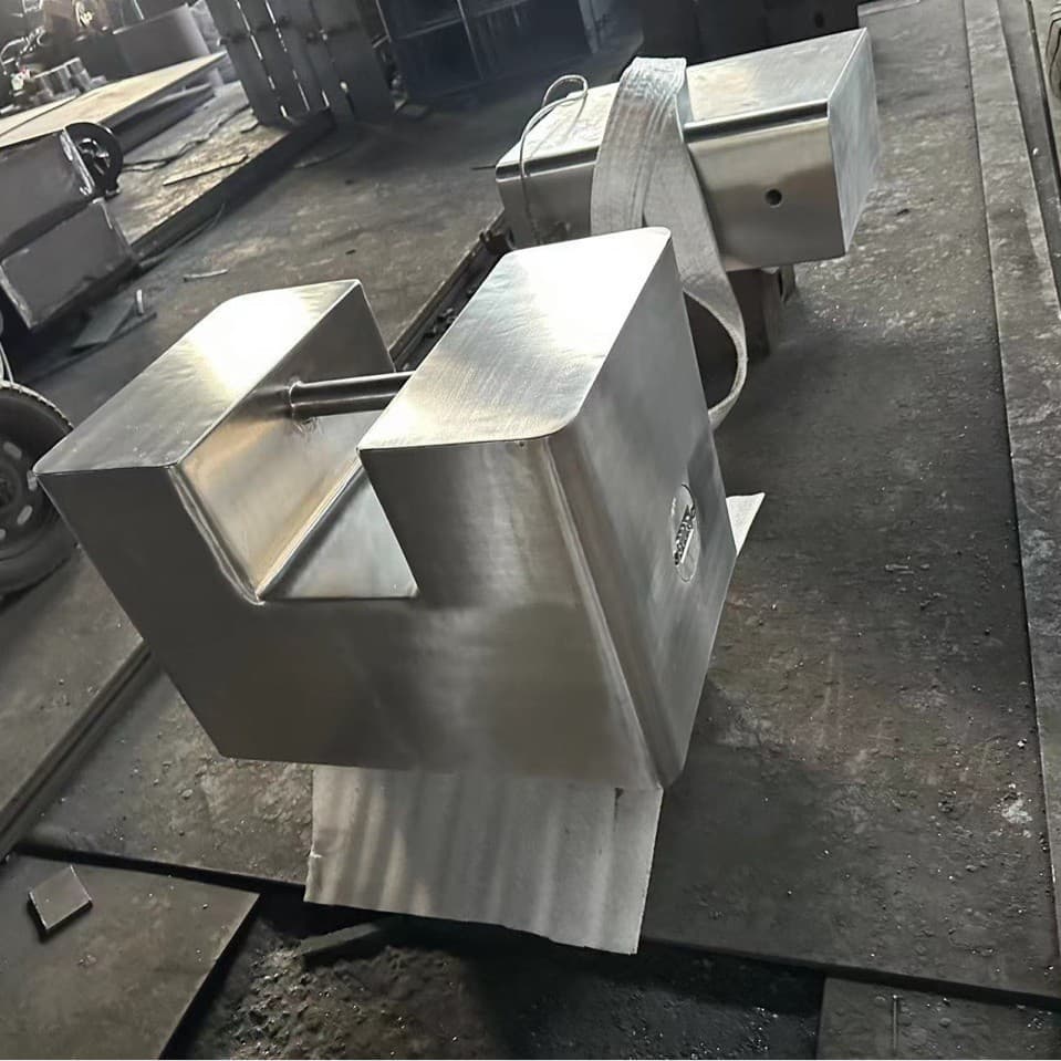 M1-500kg Stainless Steel Weight 1 Ton Lock-Shaped Weight Standard 304 Stainless Steel Weight