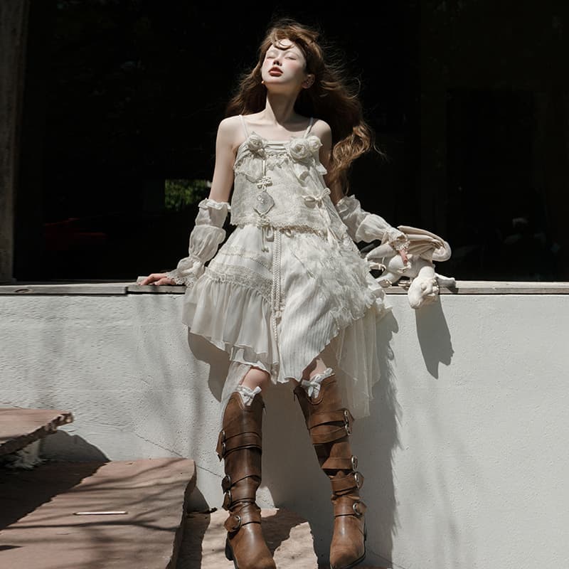 Original Moonlit Gardenia Lolita Dress, Cute and Sweet Lolita Style, 7071