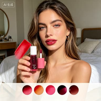 Cross-border EL Full Series Lip Gloss Gentle Non-Stick Lipstick Lip Gloss Plumping Lip Gloss Shiny Finish OEM Factory Customization
