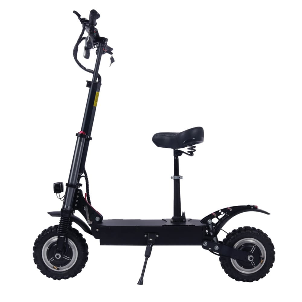 Cross-border Long-range Foldable Electric Scooter for Adults, Commuting, Portable, Shock-absorbing Electric Kick Scooter