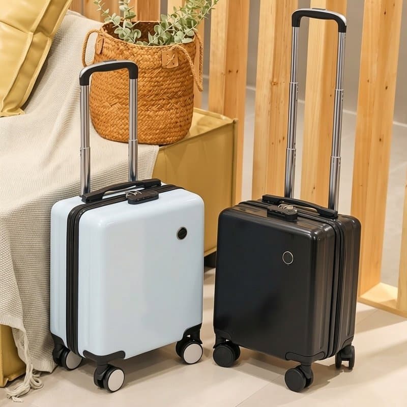 Carry-On Approved Budget Airline 14-Inch Small Suitcase 16-Inch Travel Luggage Spring Airlines Checked Baggage Free Password Suitcase 20-Inch