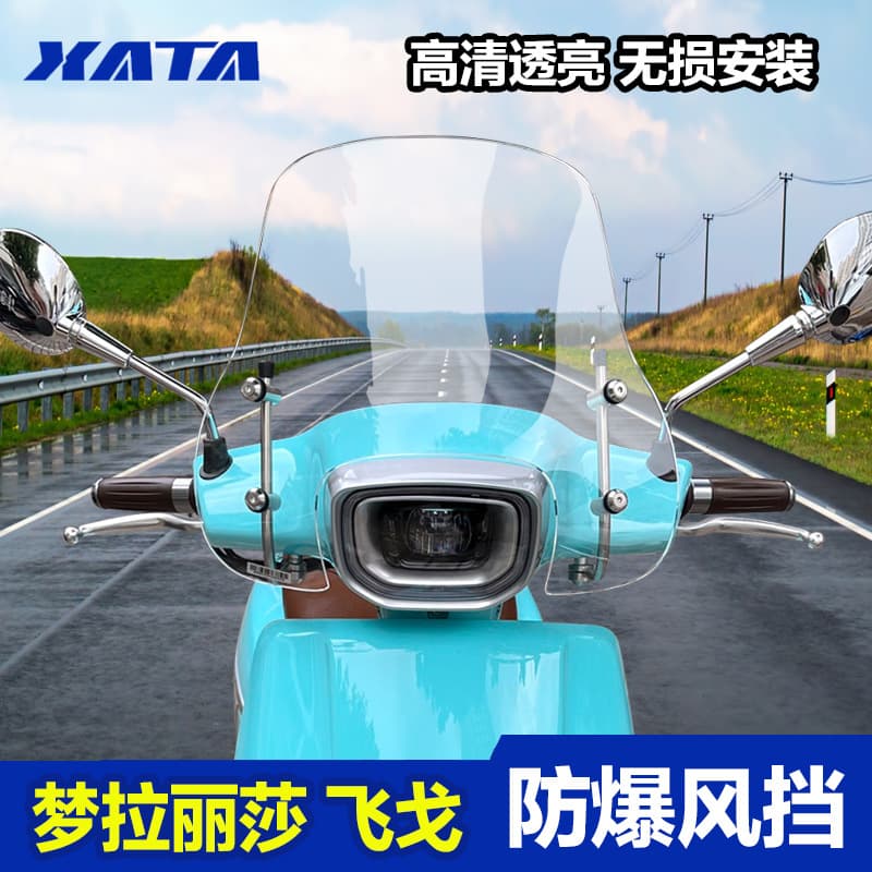 Southern Mona Lisa Mengla Lisa Feige 150 Front Windshield Modification Accessories Windshield Rain Guard