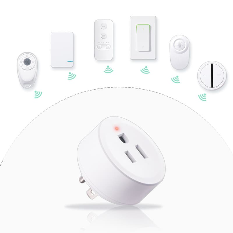 Cross-border American 1500-watt wireless socket 200 meters remote control with countdown wireless remote control socket FCCUL certification