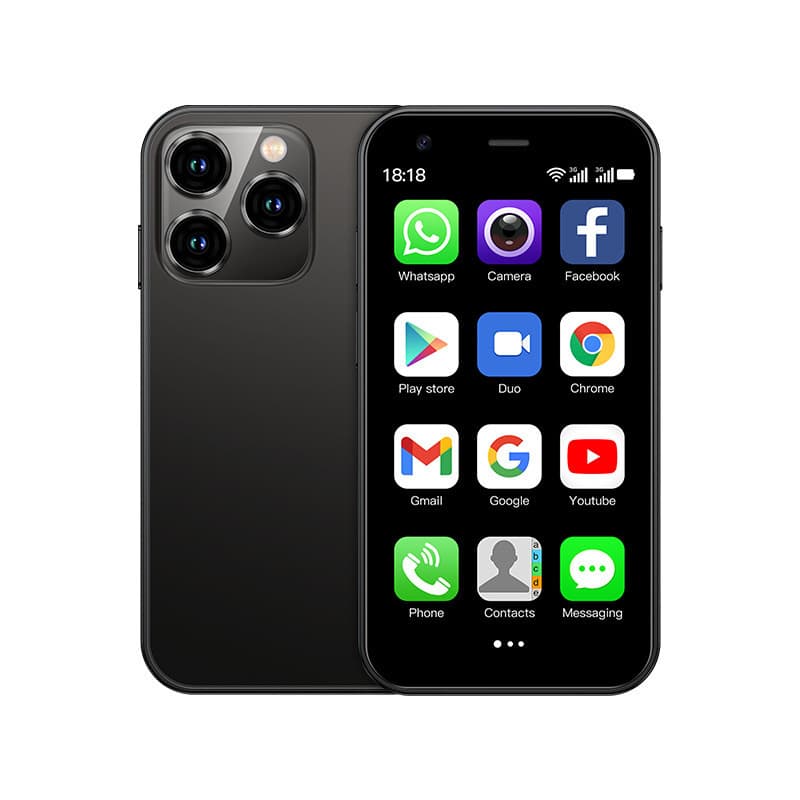2026 New Cross-Border Dual-SIM Mini Phone, Straight-Screen Touchscreen Android 3G Small Phone, Hot Model XS15