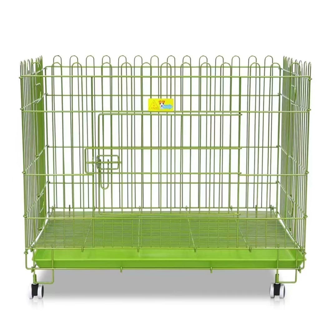 Lejia Pet Running Cage Dog Running Cage Fence Adjustable Running Cage Lejia Dog Cage Display Cage with Wheels