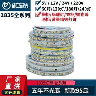 Smart 2835 LED Strip Light, Linear Light, Cabinet Lighting, 5V 12V 24V USB Ambient Light, LED Lights