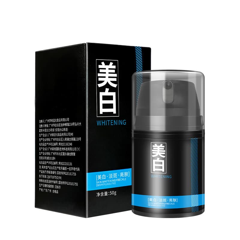 Mengxilan Men's Whitening Cream 50g Refreshing Oil Control Long-lasting Nude Look Hydrating Skincare Manufacturer